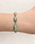 Royston Turquoise Sterling Silver Link Bracelet