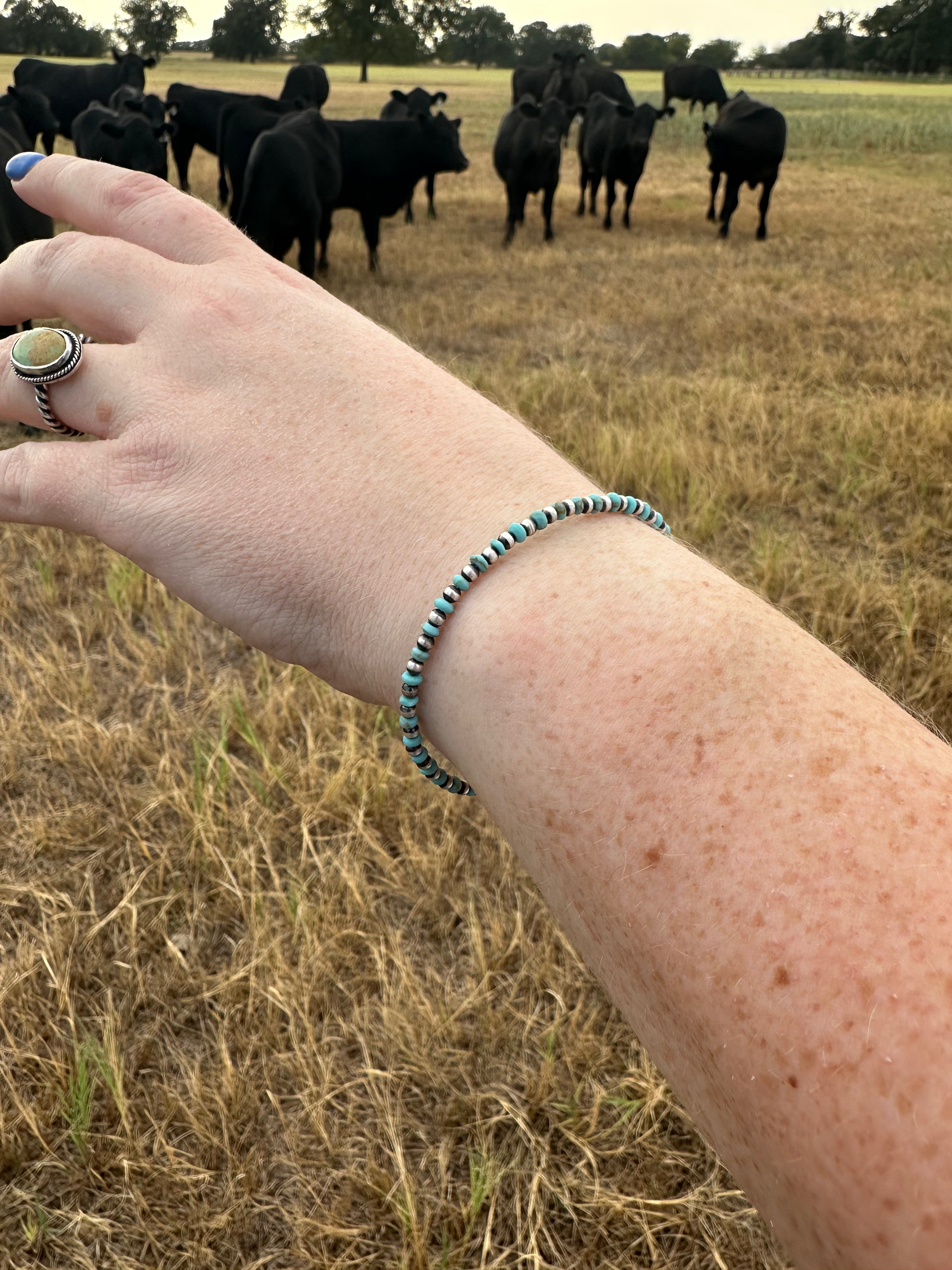 Canyon Stream Turquoise Bracelet
