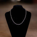 6mm Silver Pearl Necklace - PREORDER