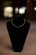 5mm Sterling Silver Desert Pearl Bead Necklace