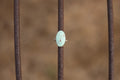 Large Turquoise Sterling Silver Ring Size 9