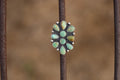 Sterling Silver Royston Turquoise Cluster Ring